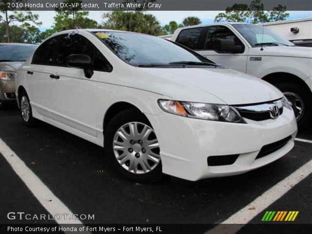 2010 Honda Civic DX-VP Sedan in Taffeta White