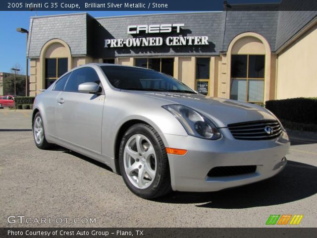 2005 Infiniti G 35 Coupe in Brilliant Silver Metallic