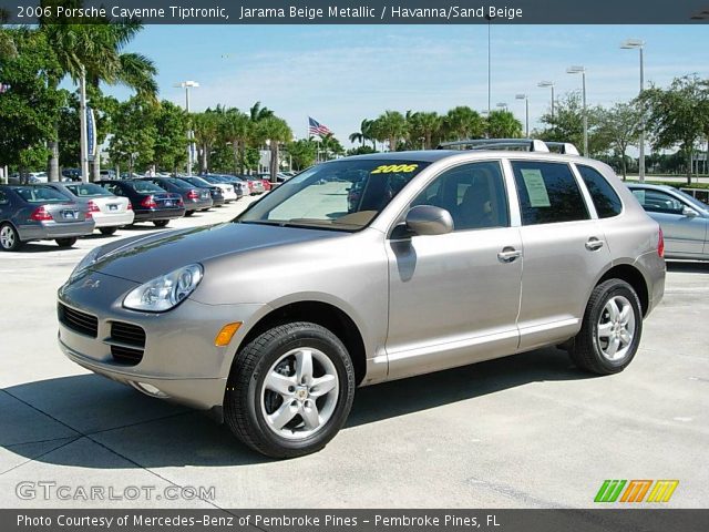 2006 Porsche Cayenne Tiptronic in Jarama Beige Metallic