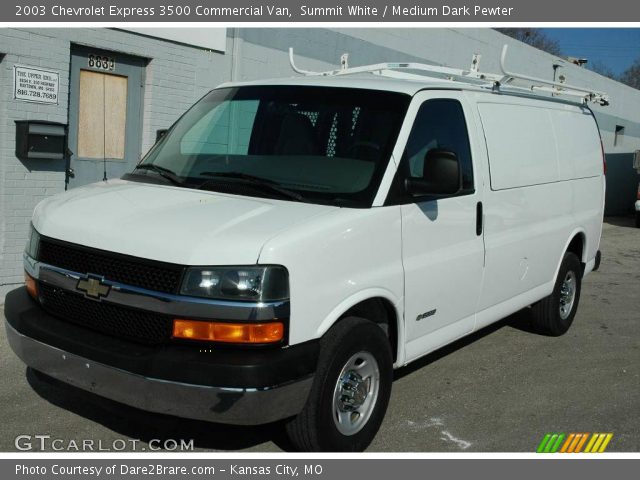 2003 Chevrolet Express 3500 Commercial Van in Summit White