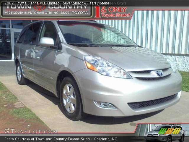 2007 Toyota Sienna XLE Limited in Silver Shadow Pearl
