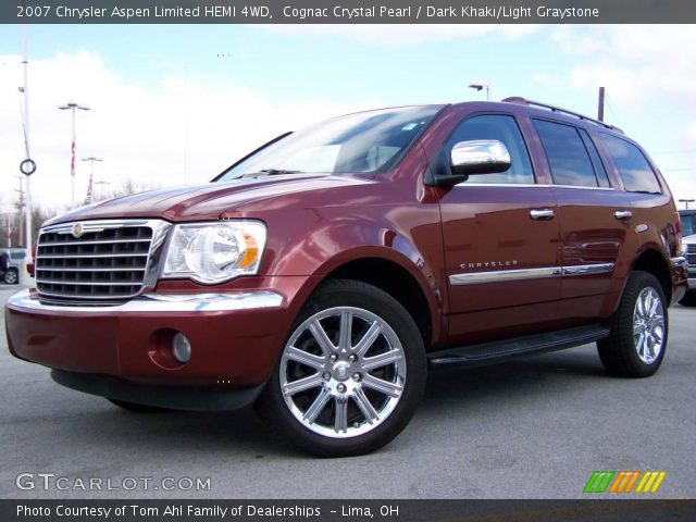 2007 Chrysler Aspen Limited HEMI 4WD in Cognac Crystal Pearl