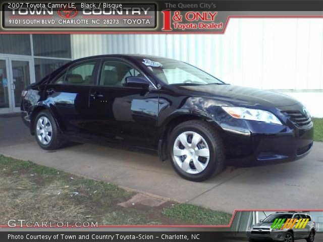 2007 Toyota Camry LE in Black