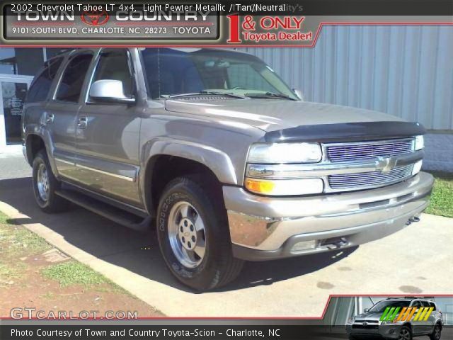 2002 Chevrolet Tahoe LT 4x4 in Light Pewter Metallic