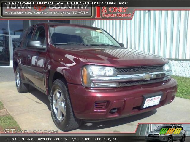 2004 Chevrolet TrailBlazer LS 4x4 in Majestic Red Metallic