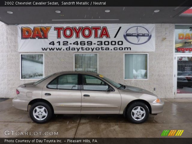 2002 Chevrolet Cavalier Sedan in Sandrift Metallic