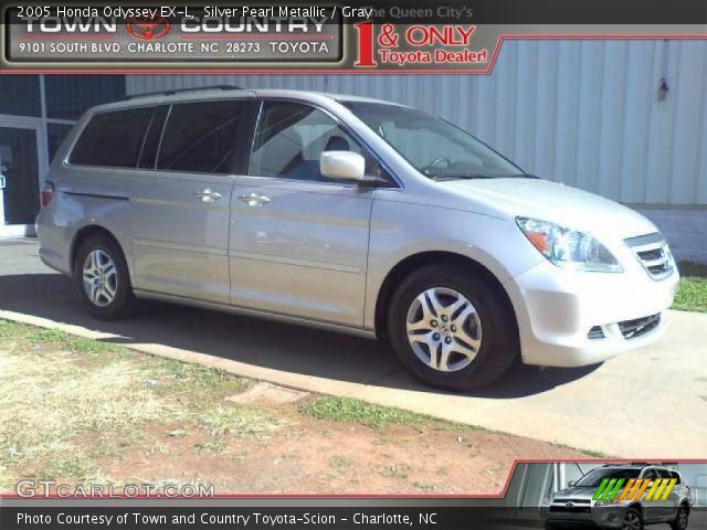 2005 Honda Odyssey EX-L in Silver Pearl Metallic