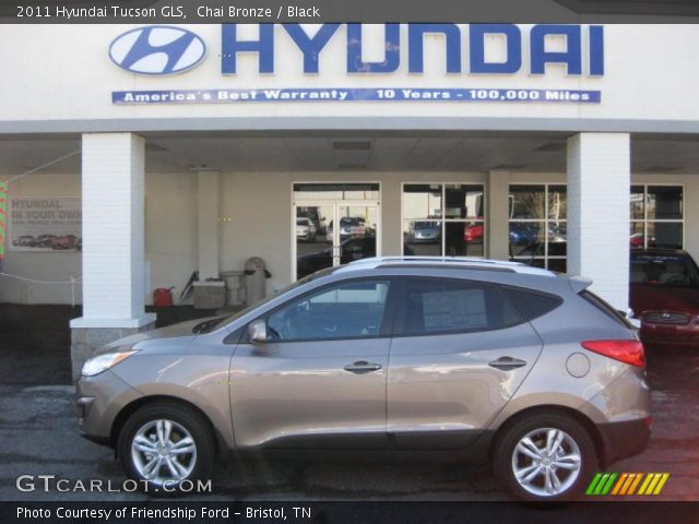 2011 Hyundai Tucson GLS in Chai Bronze