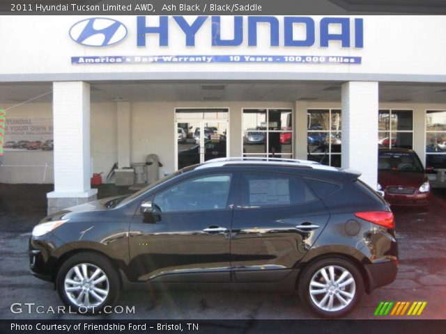 2011 Hyundai Tucson Limited AWD in Ash Black