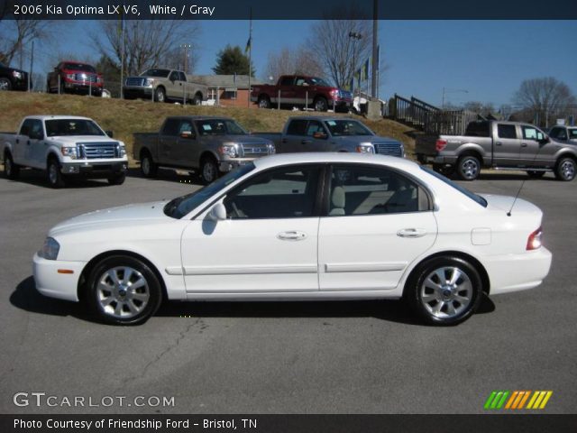 2006 Kia Optima LX V6 in White