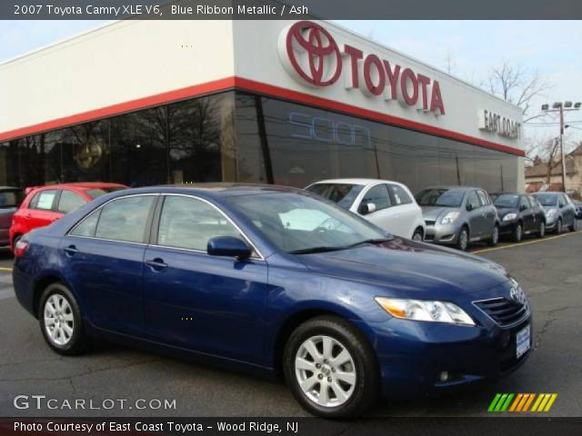 2007 Toyota Camry XLE V6 in Blue Ribbon Metallic