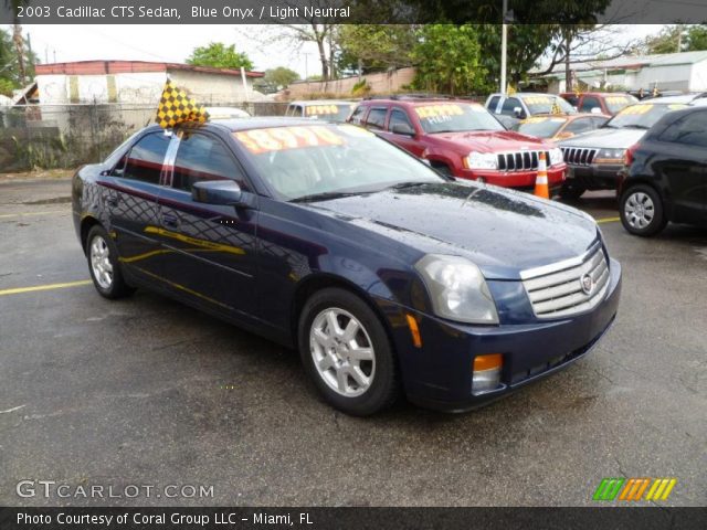 2003 Cadillac CTS Sedan in Blue Onyx