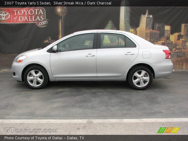 2007 Toyota Yaris S Sedan in Silver Streak Mica