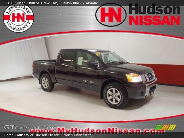 2010 Nissan Titan SE Crew Cab in Galaxy Black