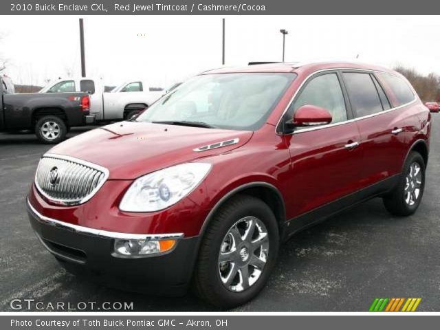 2010 Buick Enclave CXL in Red Jewel Tintcoat