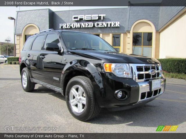 2008 Ford Escape Hybrid in Black
