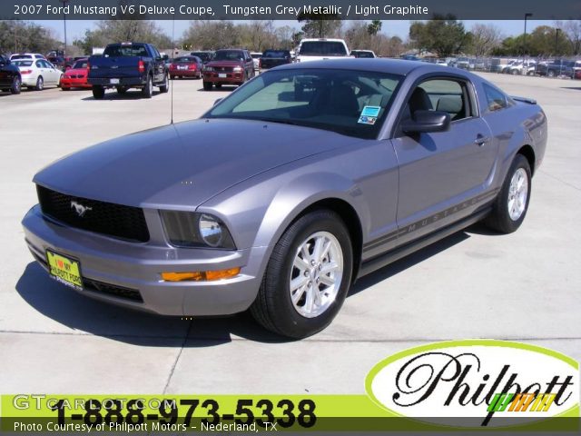 2007 Ford Mustang V6 Deluxe Coupe in Tungsten Grey Metallic