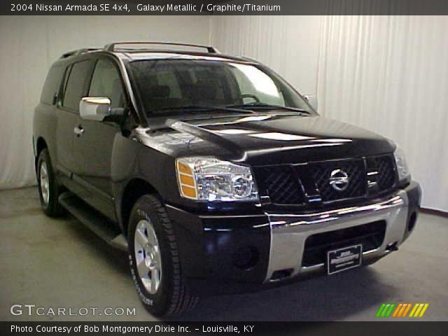 2004 Nissan Armada SE 4x4 in Galaxy Metallic