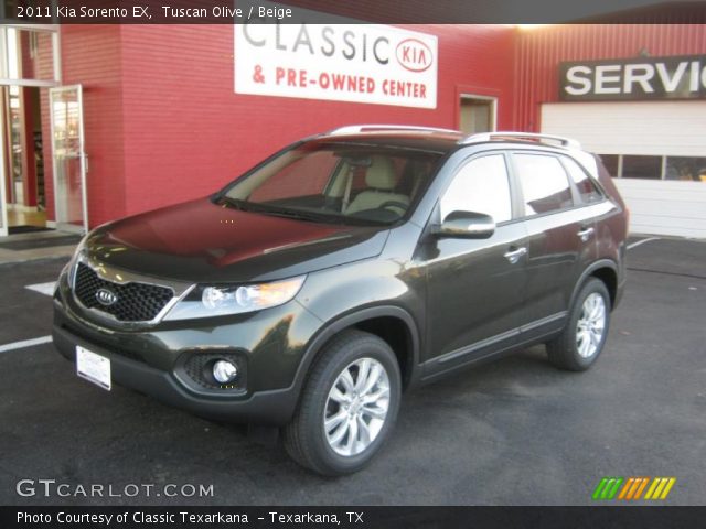 2011 Kia Sorento EX in Tuscan Olive
