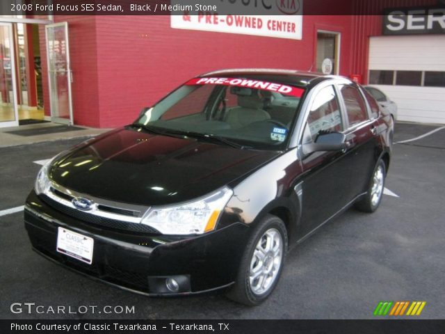 2008 Ford Focus SES Sedan in Black
