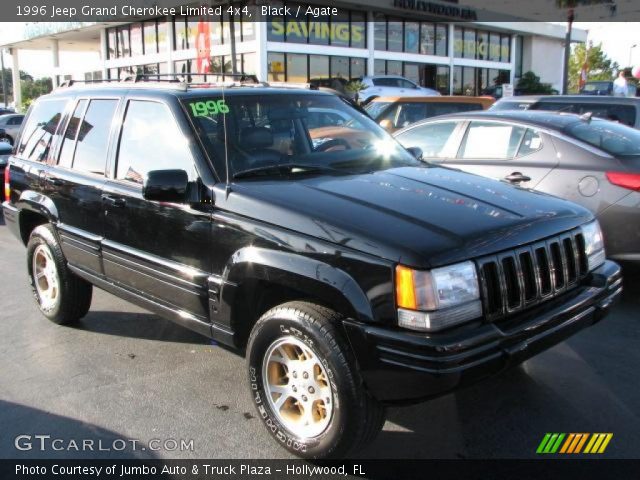 Black 1996 Jeep Grand Cherokee Limited 4x4 Agate