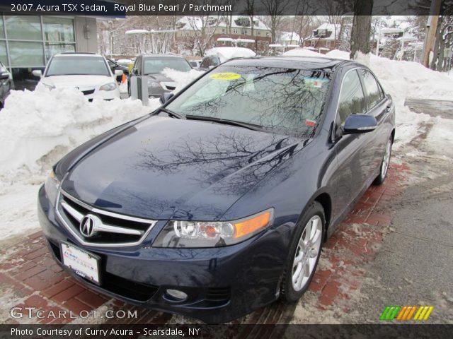 2007 Acura TSX Sedan in Royal Blue Pearl