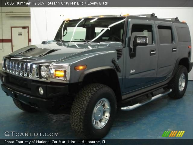 2005 Hummer H2 SUV in Stealth Gray Metallic