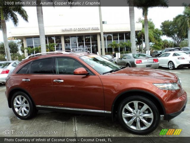 2008 Infiniti FX 35 in Autumn Copper Metallic