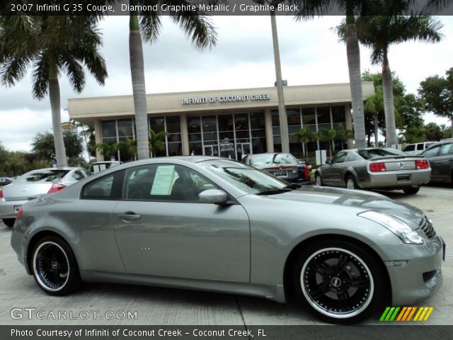 2007 Infiniti G 35 Coupe in Diamond Graphite Metallic