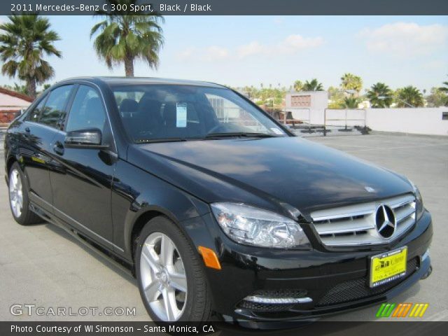 2011 Mercedes-Benz C 300 Sport in Black