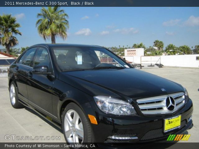 2011 Mercedes-Benz C 300 Sport in Black