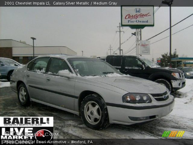 2001 Chevrolet Impala LS in Galaxy Silver Metallic