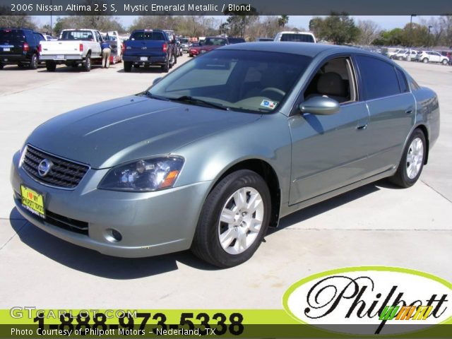 2006 Nissan Altima 2.5 S in Mystic Emerald Metallic