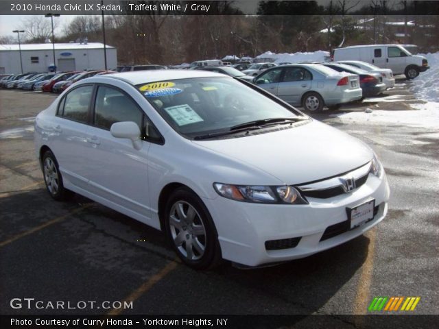 2010 Honda Civic LX Sedan in Taffeta White