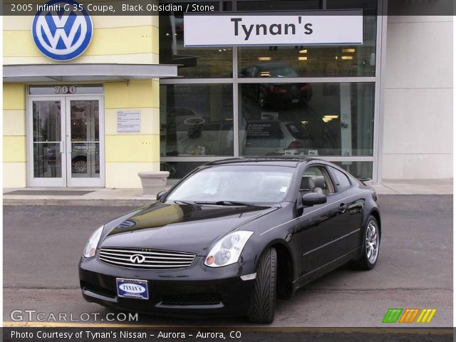 2005 Infiniti G 35 Coupe in Black Obsidian