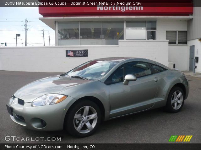 2008 Mitsubishi Eclipse GS Coupe in Optimist Green Metallic