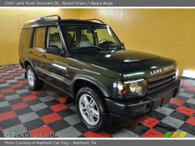 2003 Land Rover Discovery SE in Epsom Green