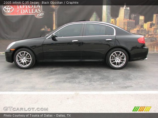 2005 Infiniti G 35 Sedan in Black Obsidian