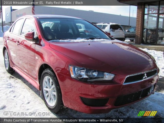 2010 Mitsubishi Lancer ES in Rally Red Metallic