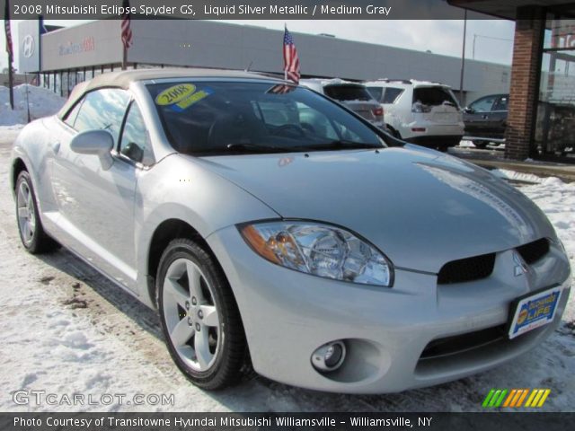 2008 Mitsubishi Eclipse Spyder GS in Liquid Silver Metallic