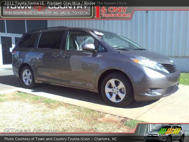 2011 Toyota Sienna LE in Predawn Gray Mica