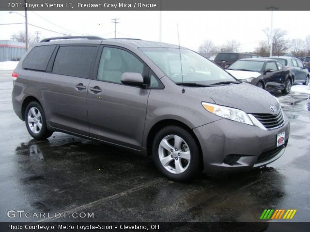 2011 Toyota Sienna LE in Predawn Gray Mica