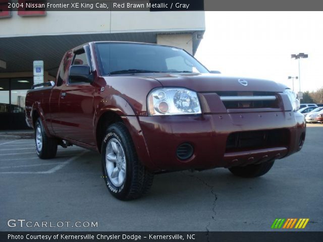 2004 Nissan Frontier XE King Cab in Red Brawn Metallic