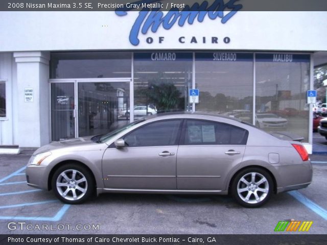 2008 Nissan Maxima 3.5 SE in Precision Gray Metallic