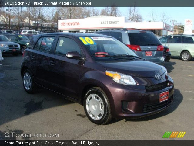 2010 Scion xD  in Black Current Metallic