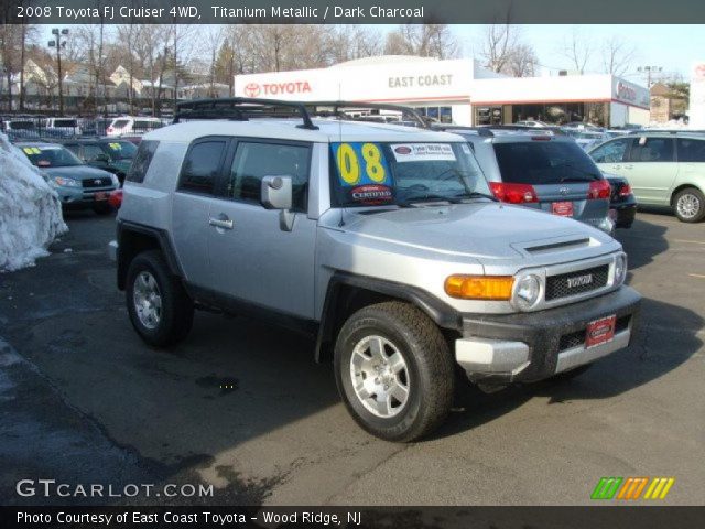 2008 Toyota FJ Cruiser 4WD in Titanium Metallic