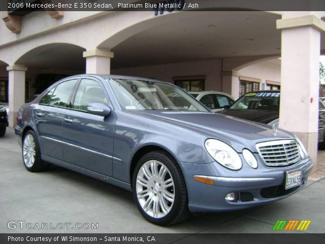 2006 Mercedes-Benz E 350 Sedan in Platinum Blue Metallic