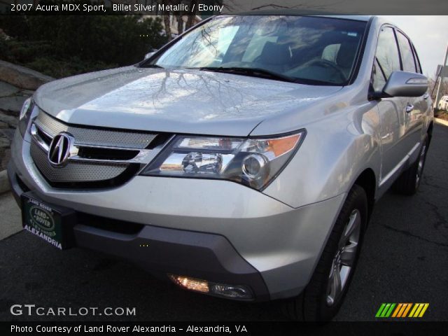 2007 Acura MDX Sport in Billet Silver Metallic
