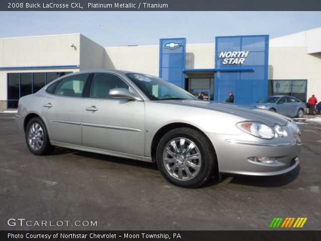 2008 Buick LaCrosse CXL in Platinum Metallic