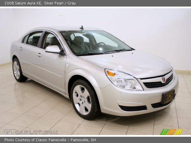 2008 Saturn Aura XE in Silver Pearl